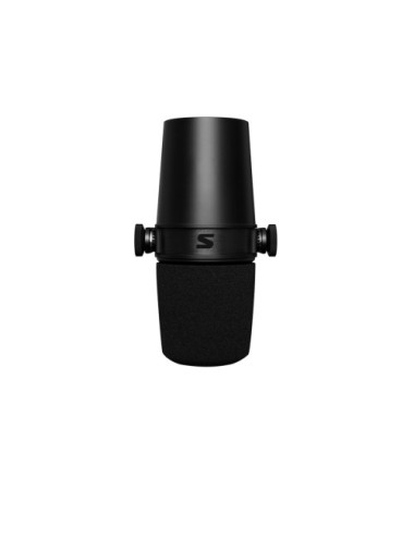 Shure MV7-X microphone...