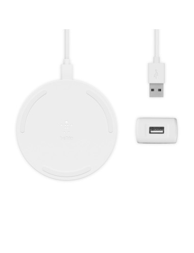 Belkin Wireless Charging Pad with PSU & Micro USB Cable WIA001vfWH White