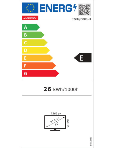 Allview 32iPlay6000-H 32" (81cm) HD Ready Smart LED TV