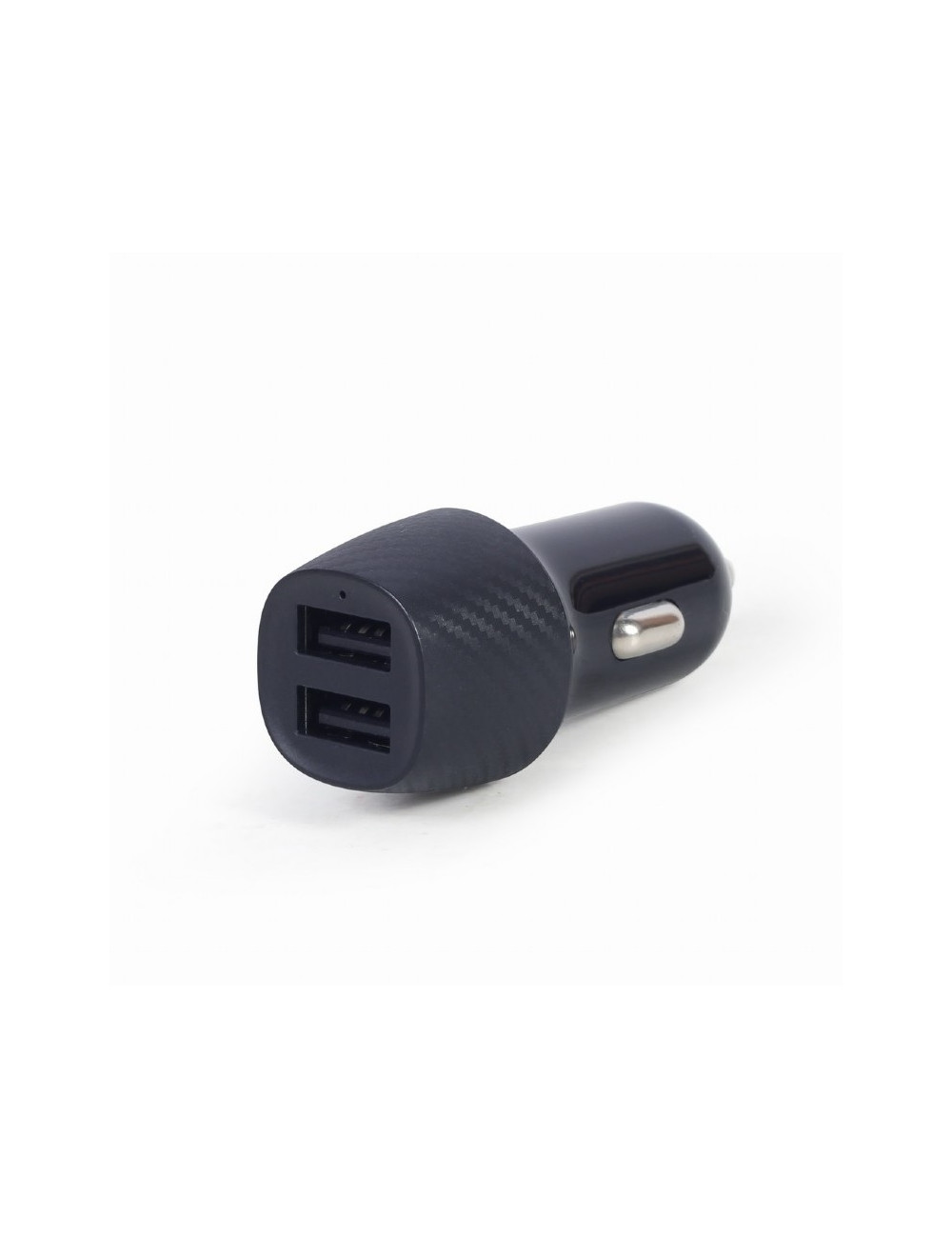 Gembird 2-port USB car charger TA-U2C48A-CAR-01 Black