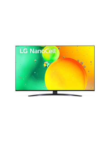LG 50NANO763QA 50" (126 cm), Smart TV, WebOS, 4K HDR NanoCell, 3840 2160, Wi-Fi, DVB-T/T2/C/S/S2