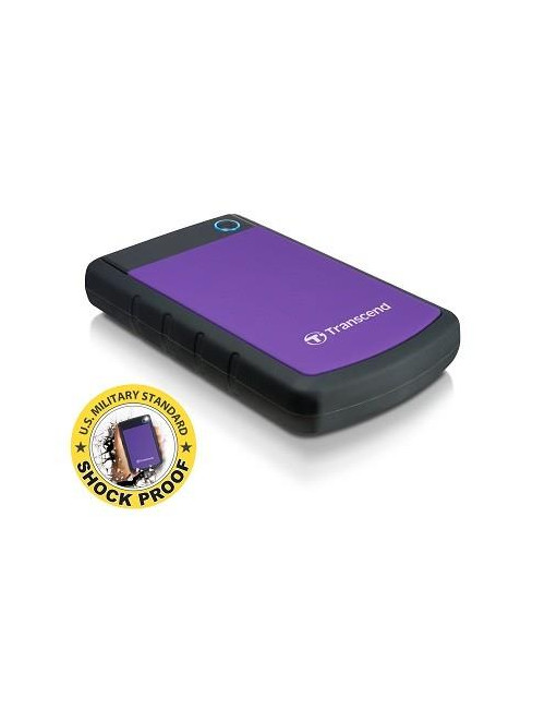 External HDD|TRANSCEND|StoreJet|1TB|USB 3.0|Colour Purple|TS1TSJ25H3P