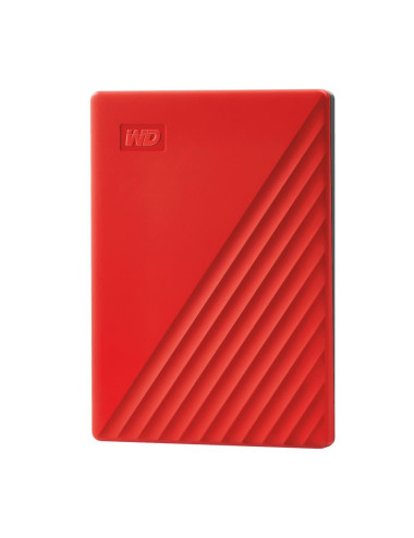 External HDD|WESTERN DIGITAL|My Passport|2TB|USB 2.0|USB 3.0|USB 3.2|Colour Red|WDBYVG0020BRD-WESN