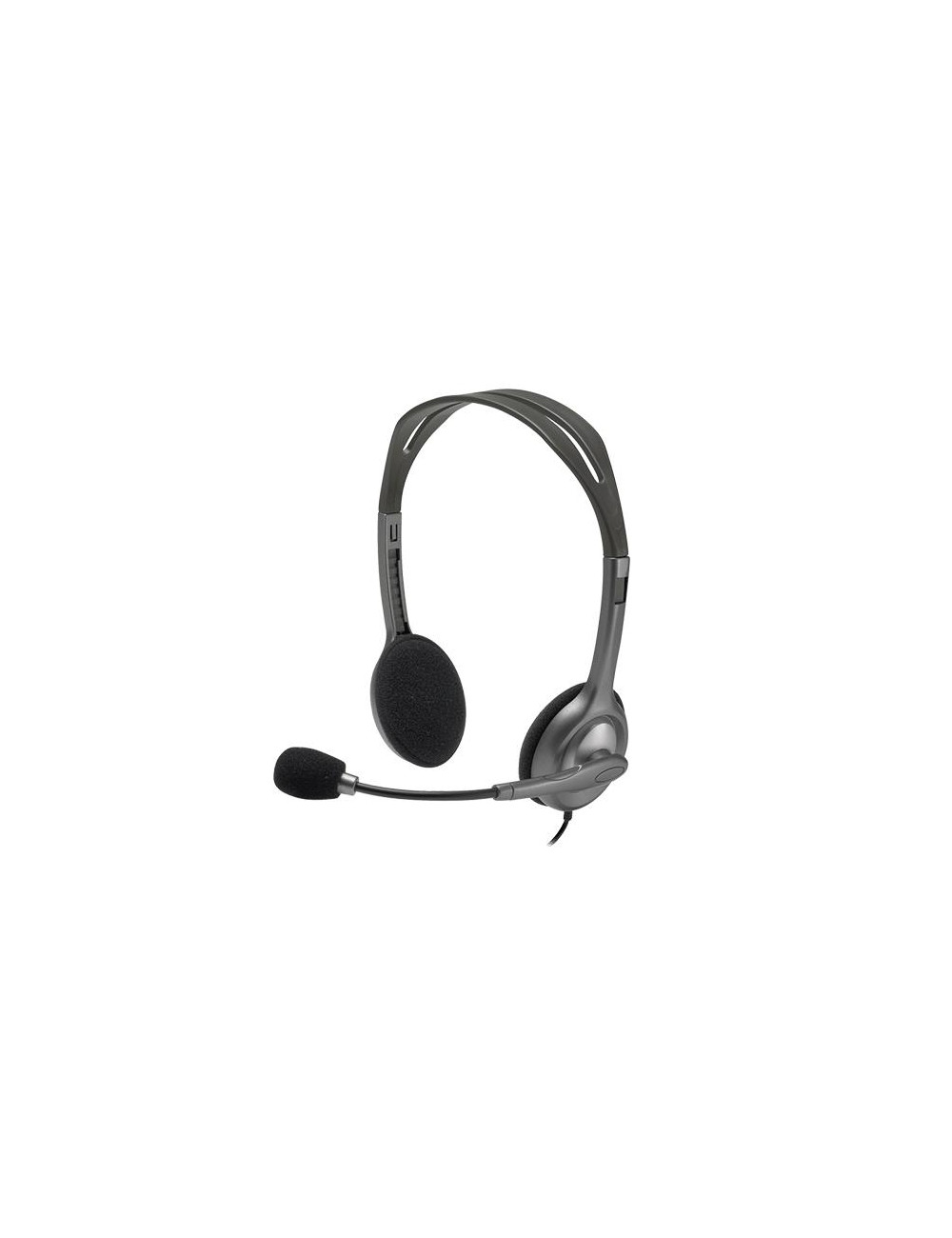 HEADSET STEREO H111/GREY 981-000593 LOGITECH