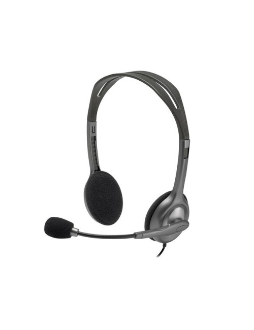 HEADSET STEREO H111/GREY 981-000593 LOGITECH