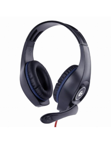 HEADSET GAMING/BLUE/BLACK GHS-05-B GEMBIRD