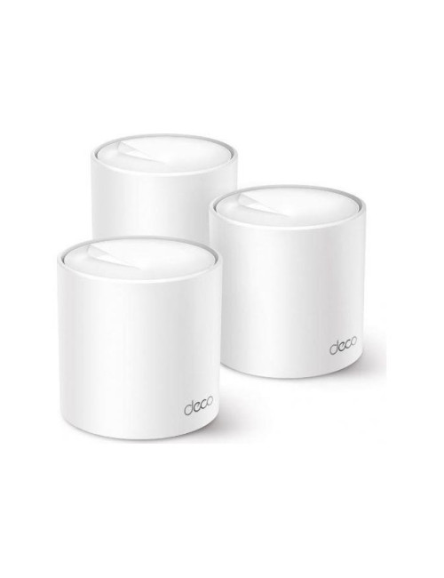 Wireless Router|TP-LINK|Wireless Router|3-pack|2900 Mbps|Mesh|Wi-Fi 6|3x10/100/1000M|Number of antennas 2|DECOX50(3-PACK)