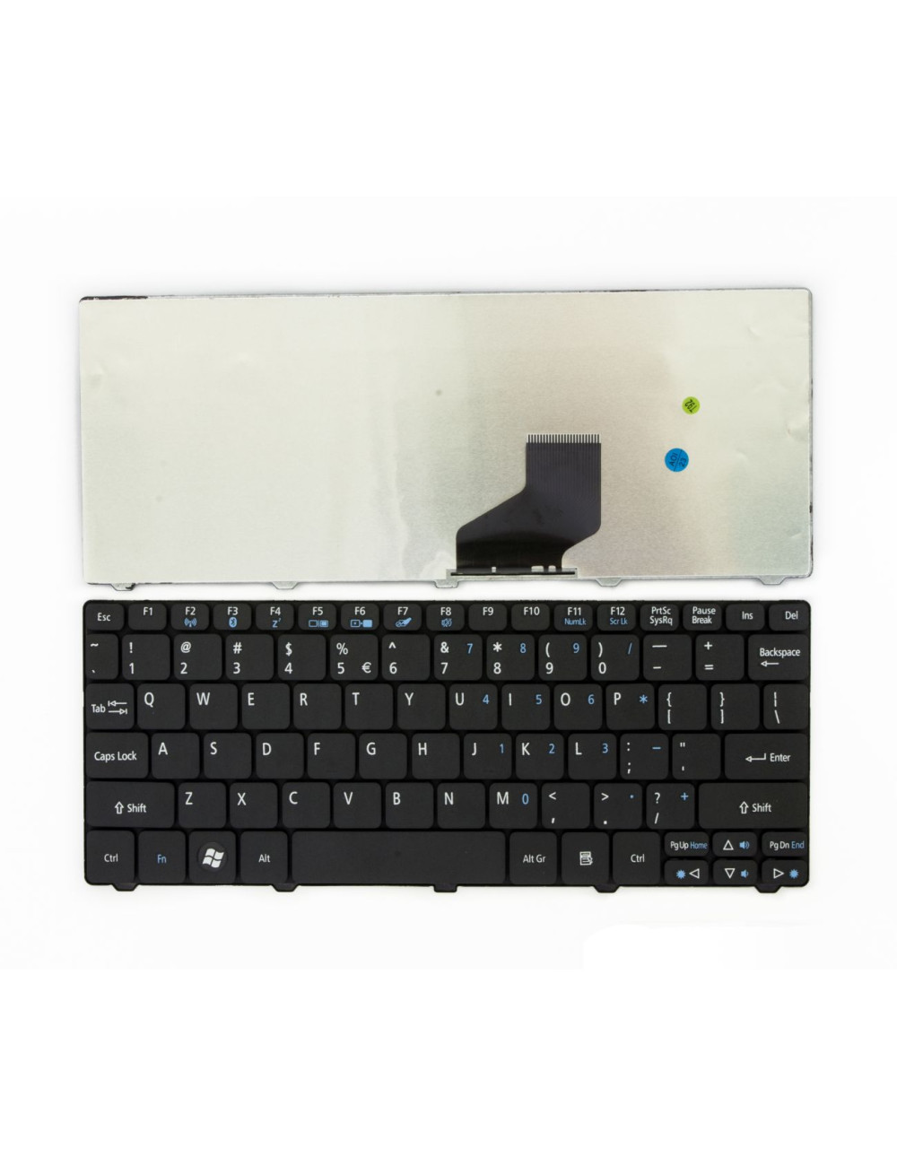 Keyboard ACER Aspire One: 532H, 521, 522, 533, D255, D255E, D257, D260, D270