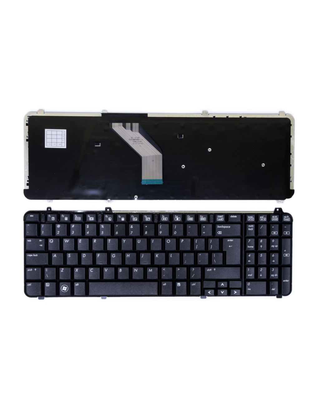 Keyboard HP Pavilion: DV6-1000, DV6-1100, DV6-1200, DV6-1300, DV6-2000, DV6-2100, UK