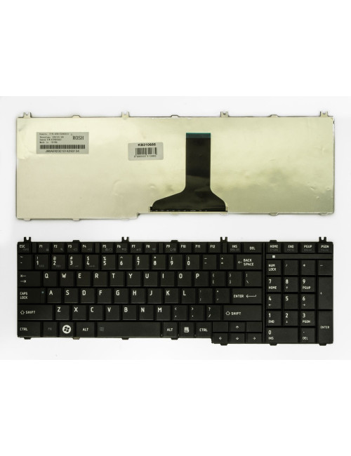 Keyboard TOSHIBA: Satellite C650, L650, L670