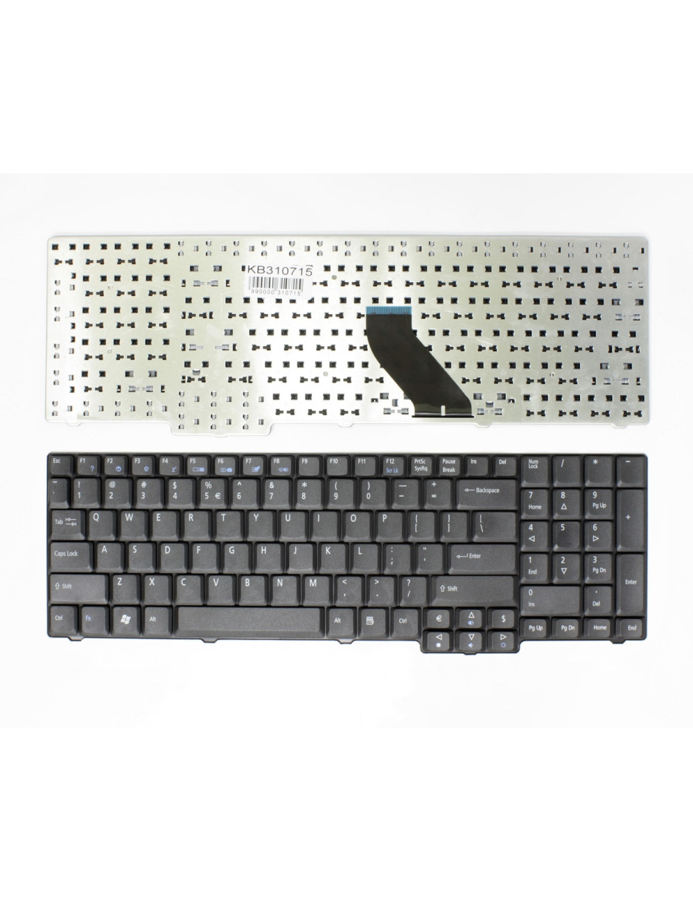 Keyboard ACER Aspire: 5235, 5335, 5535, 5735, 6530, 7220, 8920, 9300