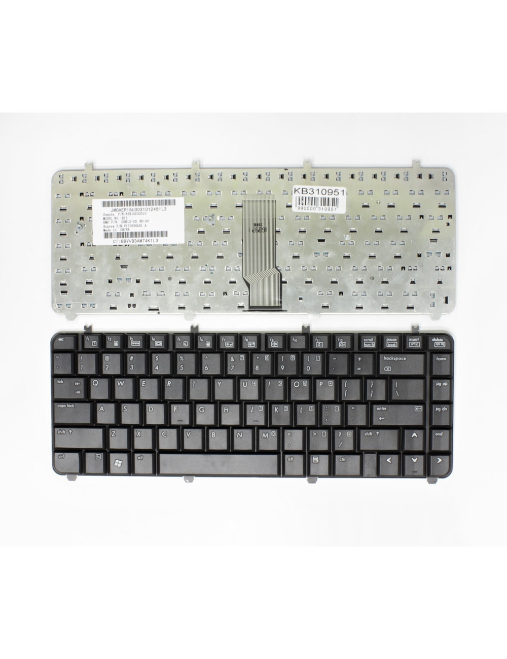 Keyboard HP Paviliion: DV5, DV5T, DV5Z , DV5-1000, DV5-1100, DV5-1200, DV5-1300