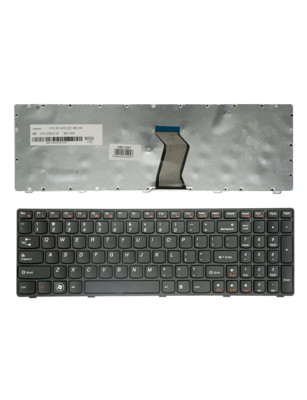 Keyboard LENOVO: G580, G580A, G585, G585A