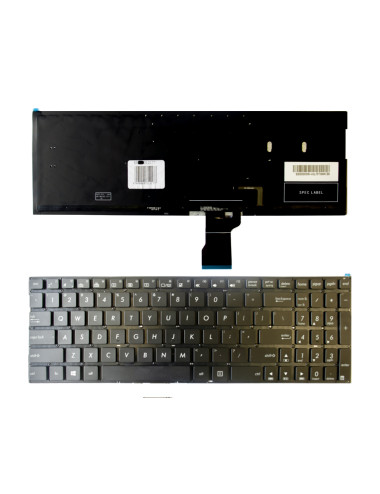 Keyboard ASUS: UX52, UX52A, UX52V, UX52VS, UX501 with backlight