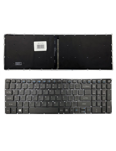 Keyboard Acer: Aspire E5-573, E5-573TG (with backlight)