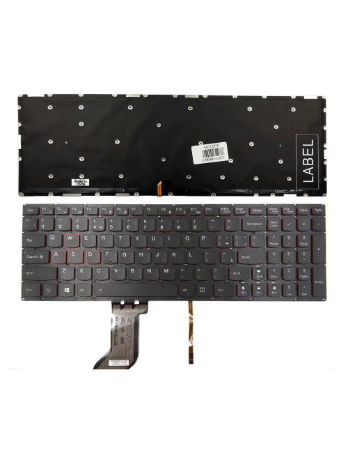 Keyboard Lenovo: Ideapad Y700, Y700-15ISK, Y700-17ISK with backlight