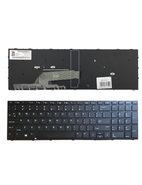 Keyboard HP: Probook 450 G5, 455 G5, 470 G5 with frame