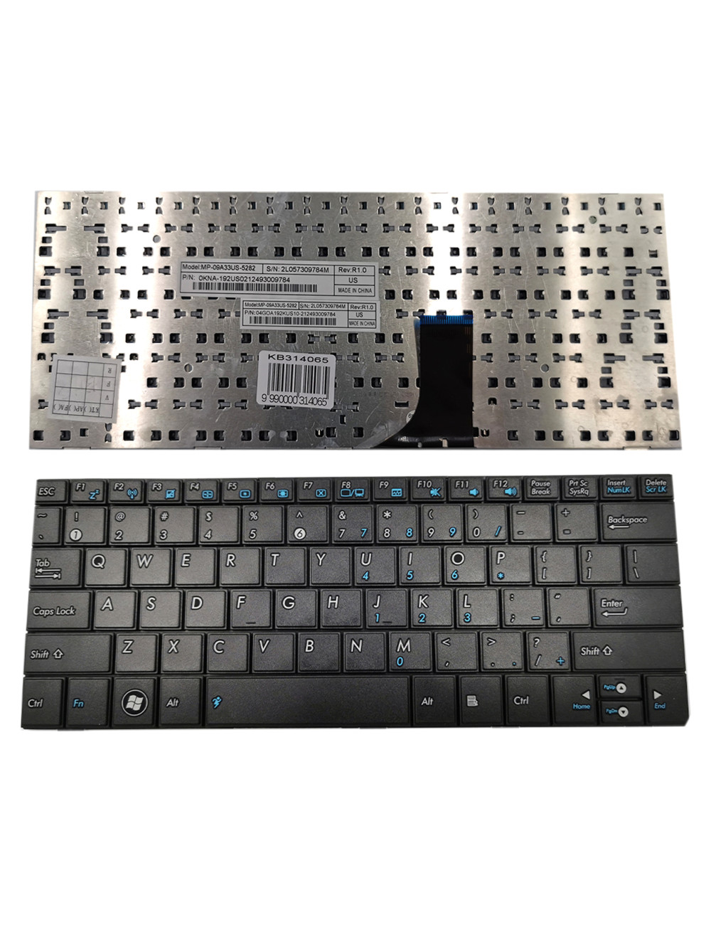 Keyboard ASUS: EEE PC 1001, 1001PXD, 1005, 1005HA