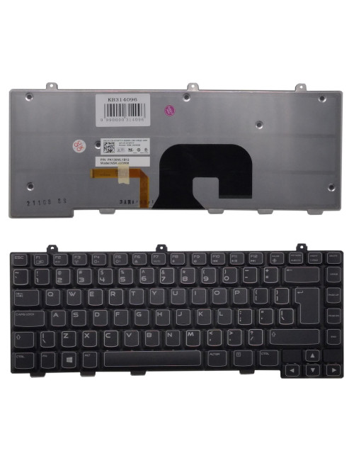 Keyboard DELL Alienware: M14X UI, US