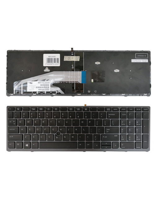 Keyboard HP ZBook 15 G3, G4, 17 G3, G4 (US) with backlight