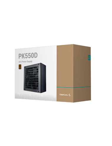 Deepcool PK550D ATX12V V2.4, 550 W, 80 PLUS Bronze Certified