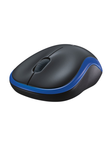 Logitech Mouse M185 Wireless, Blue/ black