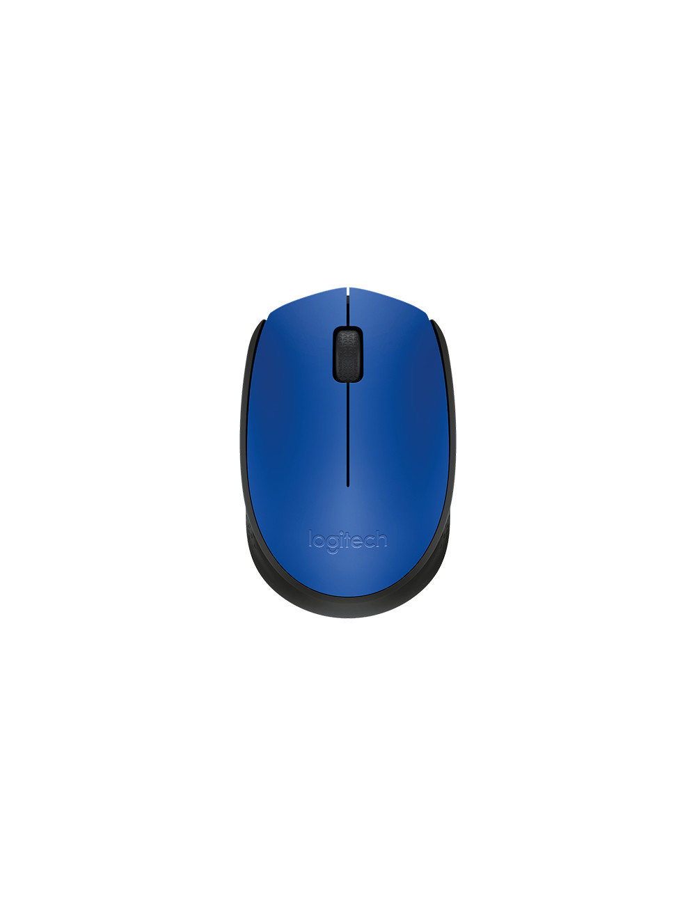 Logitech M171 Wireless Mouse, Black, Blue