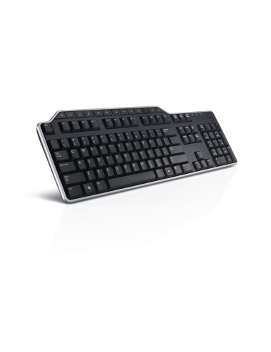 Dell KB-522 Multimedia, Wired, Keyboard layout EN, Hi-Speed USB 2.0, Black, English, Numeric keypad