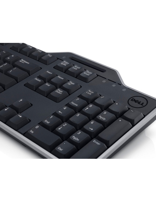 Dell KB813 Smartcard keyboard, Wired, Black, English