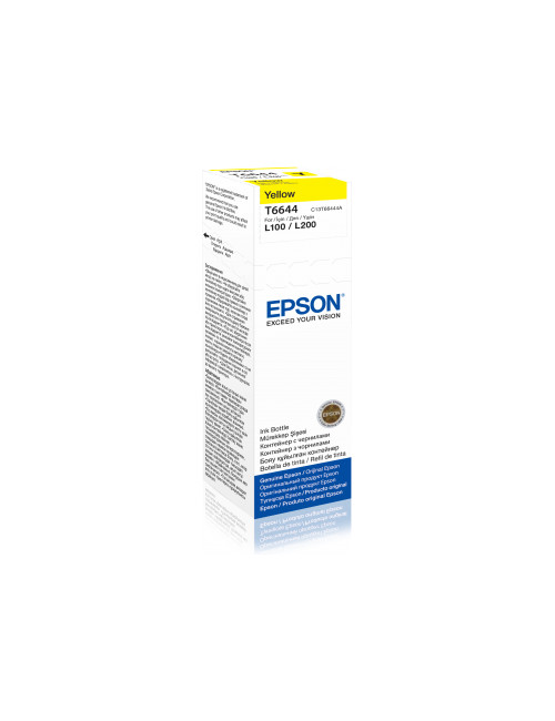 Epson T6644 Ink bottle 70ml Ink Cartridge, Yellow