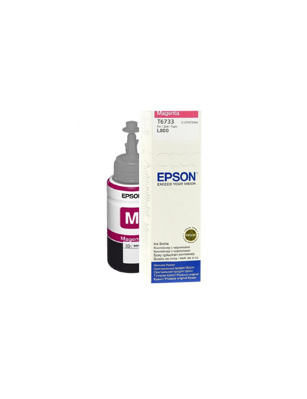 Epson T6733 Ink bottle 70ml Ink Cartridge, Magenta