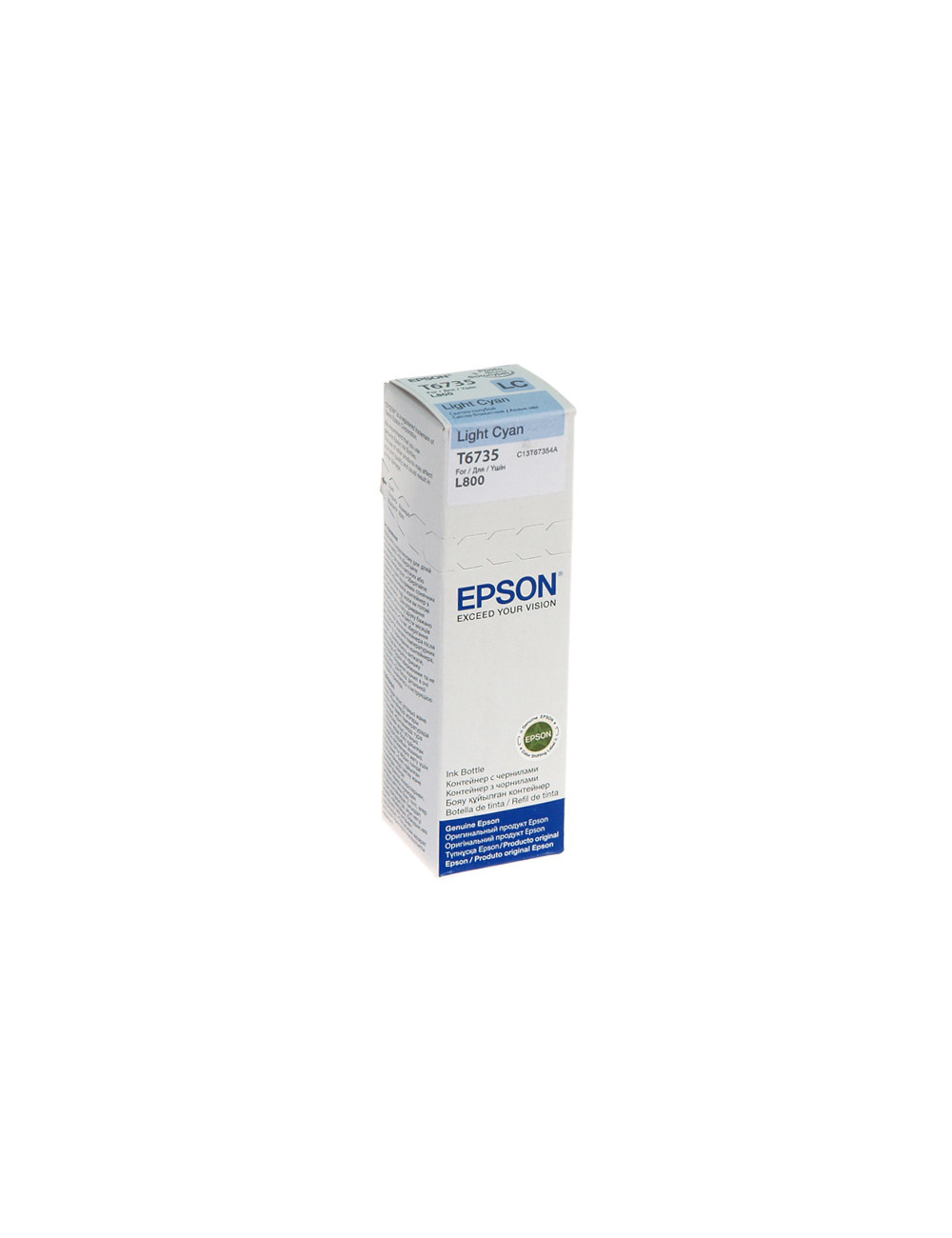 Epson T6735 Ink bottle 70ml Ink Cartridge, Light Cyan