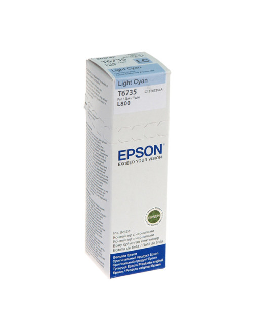 Epson T6735 Ink bottle 70ml Ink Cartridge, Light Cyan