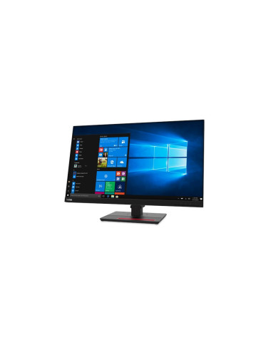 Lenovo ThinkVision T27q-20 27 ", IPS, 2560 x 1440 pixels, 4 ms, 350 cd/m , 1 x HDMI 1.4, 1 x DP 1.2, 4 x USB 3.1 Gen1, 1 x USB 3