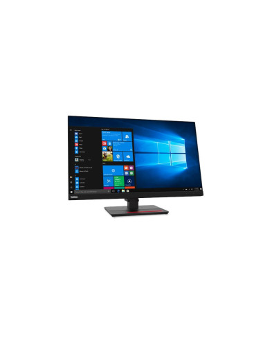 Lenovo ThinkVision T27q-20 27 ", IPS, 2560 x 1440 pixels, 4 ms, 350 cd/m , 1 x HDMI 1.4, 1 x DP 1.2, 4 x USB 3.1 Gen1, 1 x USB 3