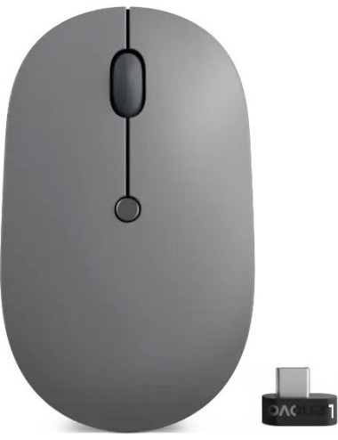 Lenovo Go USB-C Wireless Mouse Storm Grey