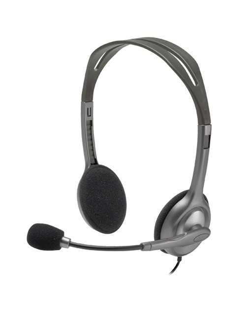 Logitech Stereo headset H111 Built-in microphone, 3.5 mm, Grey