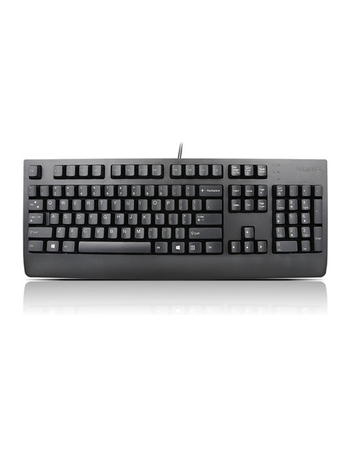 Lenovo Preferred Pro II USB Keyboard - US English with Euro symbol Wired, Black