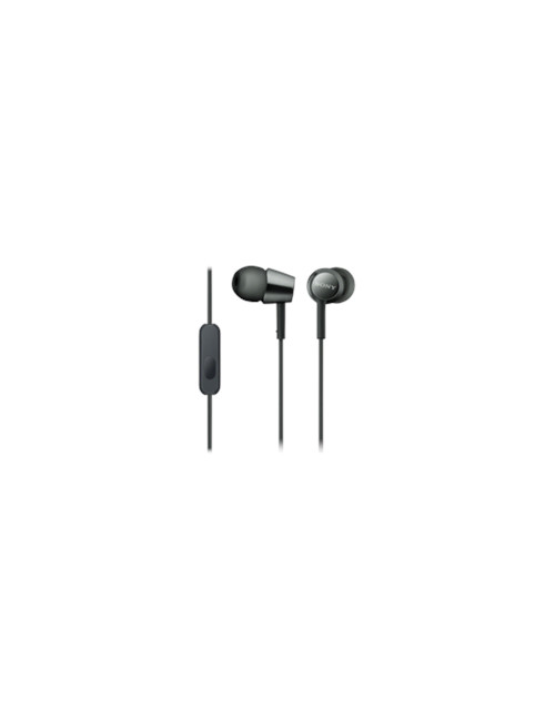 Sony MDR-EX155APB Wired, In-ear, Microphone, 3.5 mm, Black