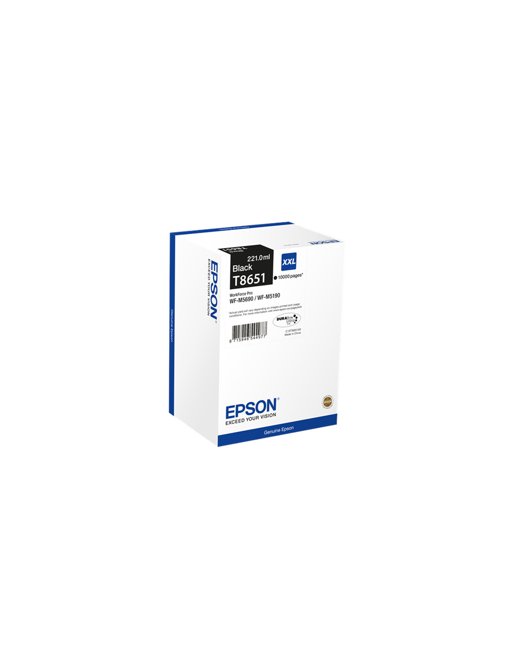 Epson C13T865140 Ink cartridge, Black