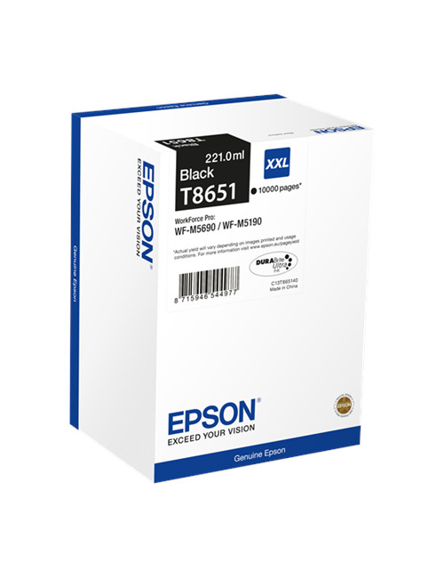 Epson C13T865140 Ink cartridge, Black