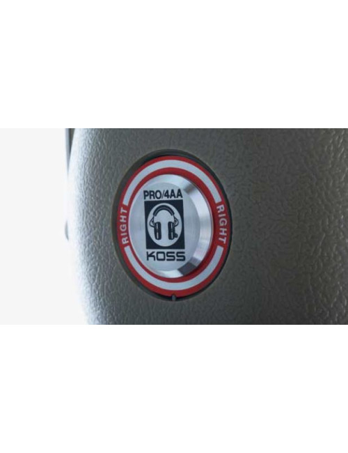 Koss Headphones PRO4AA Wired, On-Ear, 6.3 mm, Titanium/Black