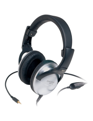 Koss Headphones UR29 Wired, On-Ear, 3.5 mm, Noice canceling, Black/Silver