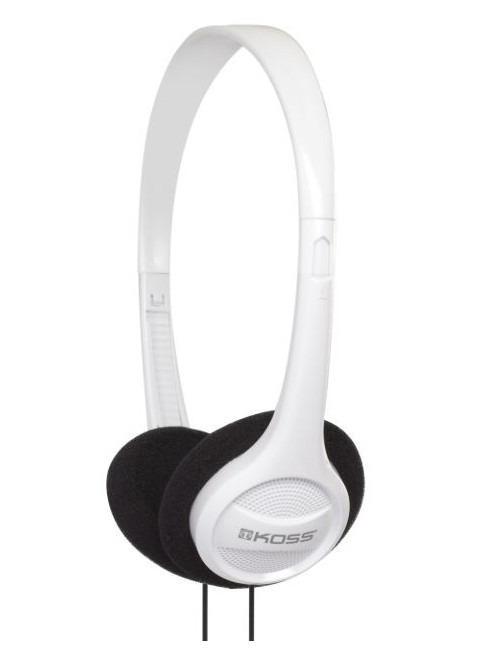 Koss Headphones KPH7w Wired, On-Ear, 3.5 mm, White