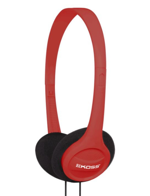 Koss Headphones KPH7r Wired, On-Ear, 3.5 mm, Red