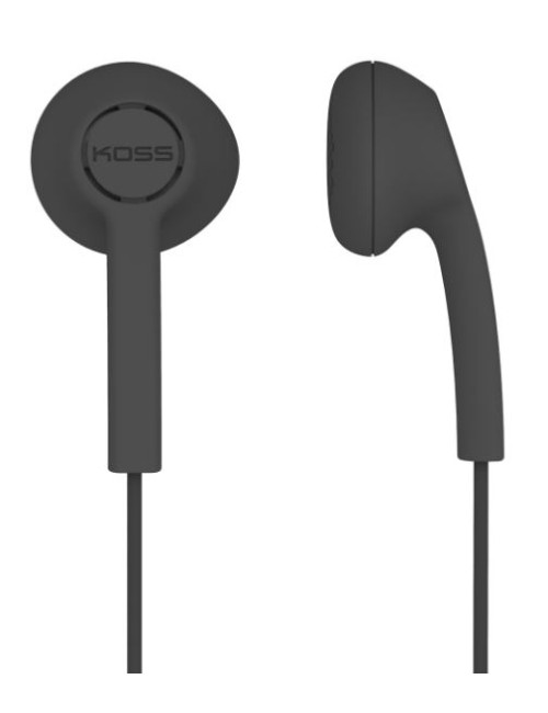 Koss Headphones KE5k Wired, In-ear, 3.5 mm, Black