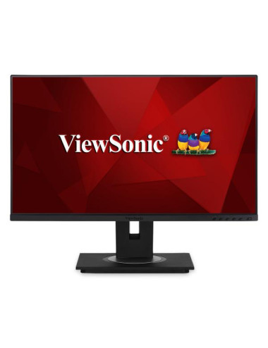 LCD Monitor|VIEWSONIC|VG2456|24"|Panel IPS|1920x1080|16:9|Matte|15 ms|Speakers|Swivel|Pivot|Height adjustable|Tilt|Colour Black|