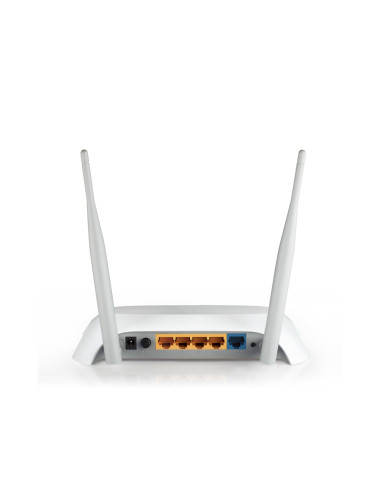 TP-LINK 3G/4G Router TL-MR3420 802.11n, 300 Mbit/s, 10/100 Mbit/s, Ethernet LAN (RJ-45) ports 4, 3G/4G via optional USB adapter,