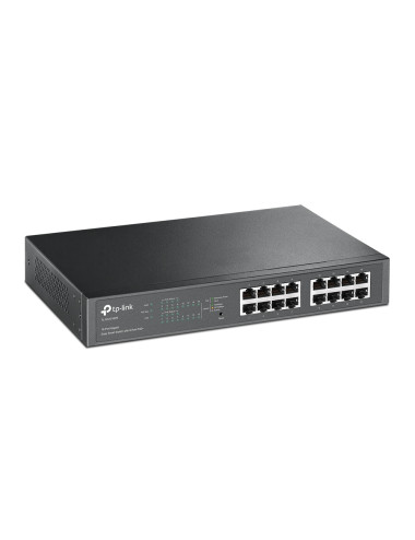 TP-LINK Switch TL-SG1016PE Web Managed, Rack Mountable, 1 Gbps (RJ-45) ports quantity 16, PoE+ ports quantity 8