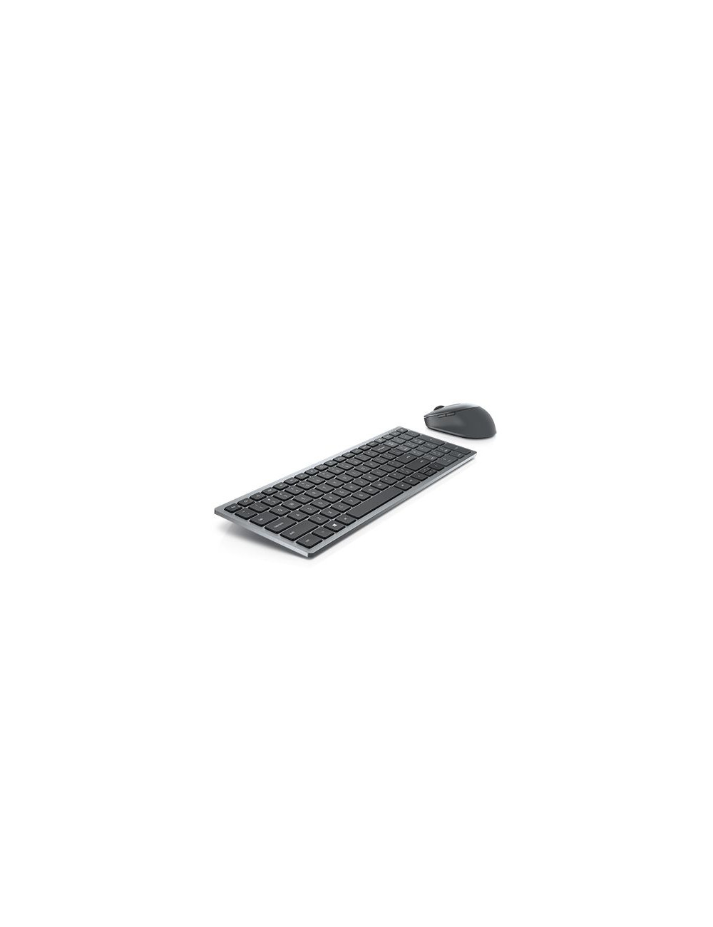 Dell Keyboard and Mouse KM7120W Keyboard and Mouse Set, Wireless, Batteries included, US, Titan Gray